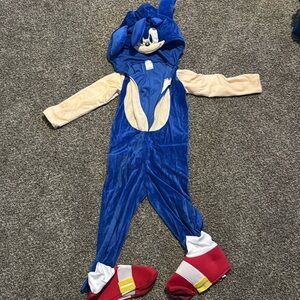 Sonic the hedgehog costume